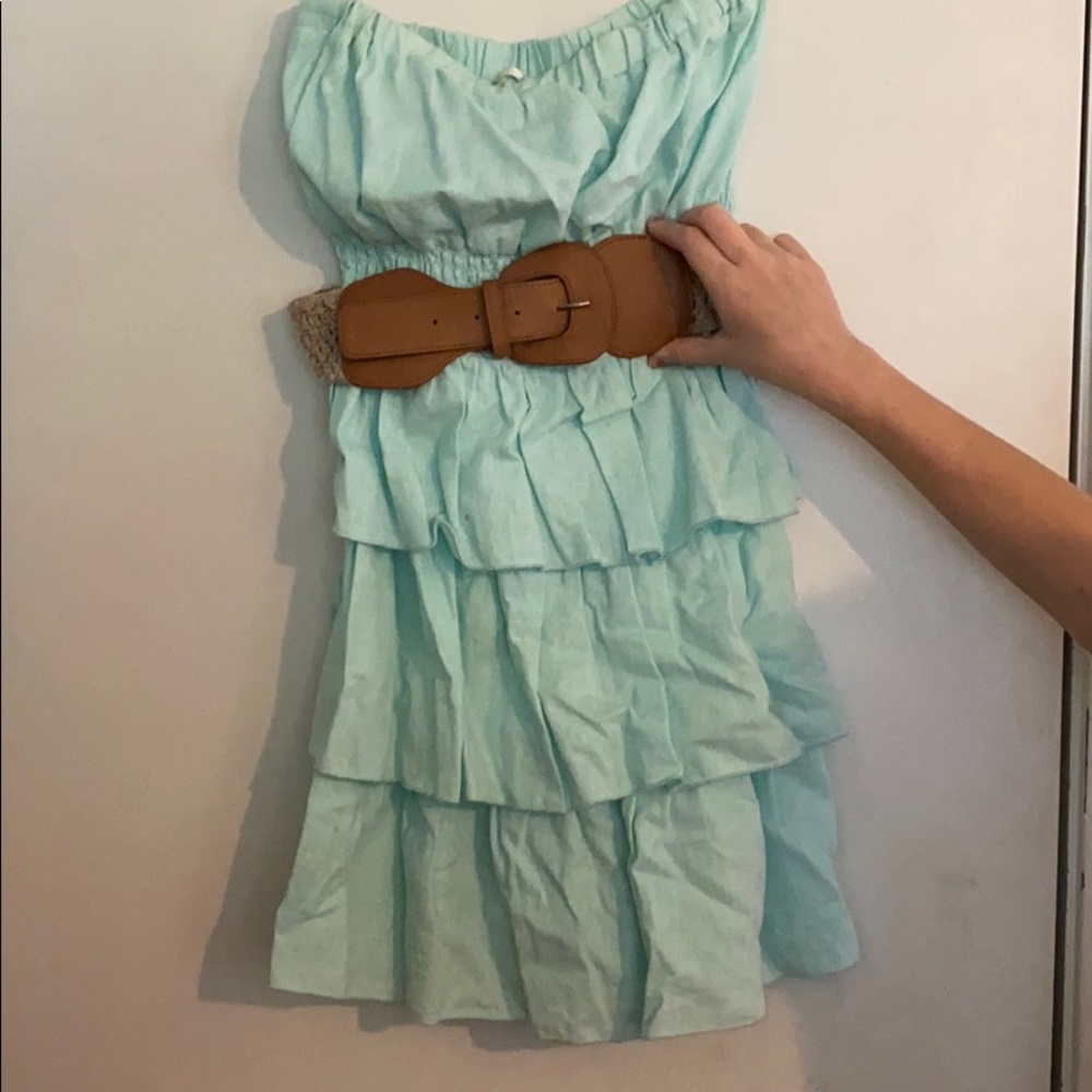Strapless dress
